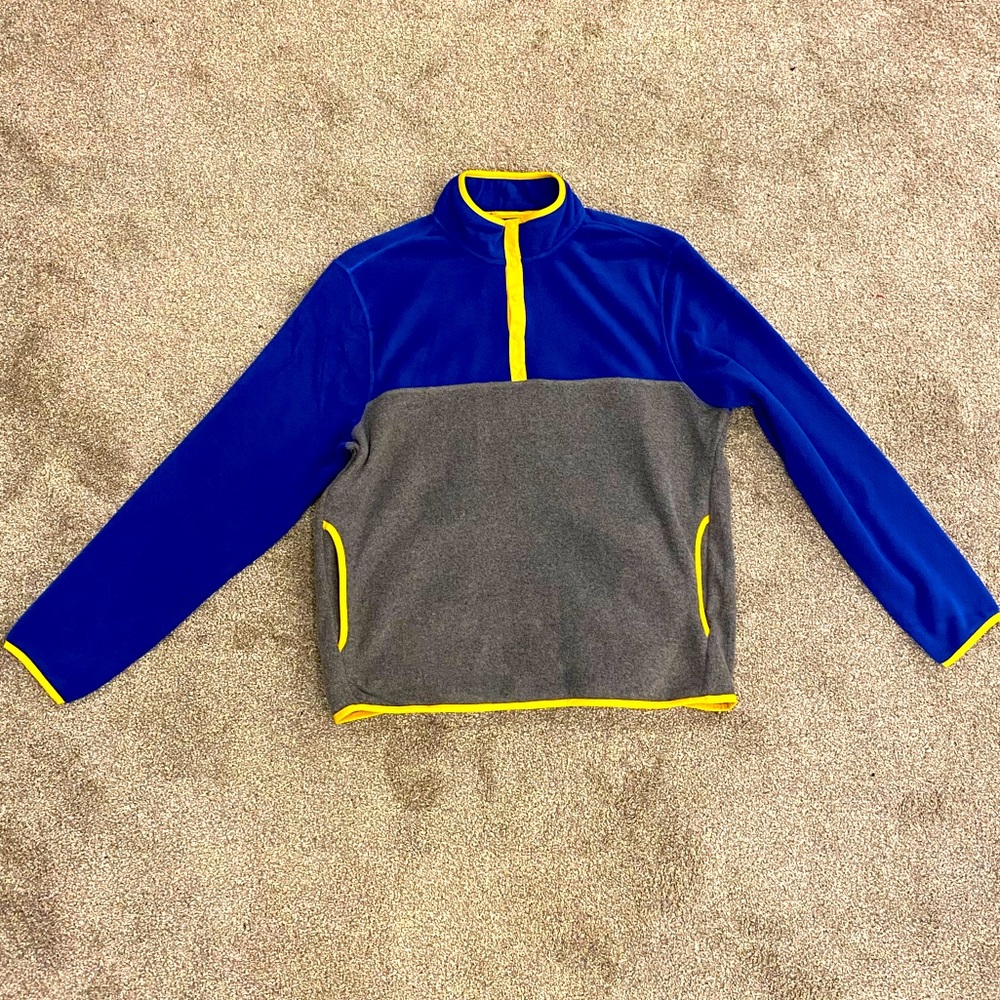 George PolyesterTop - Blue/Yellow/Grey - Picture 1 of 5